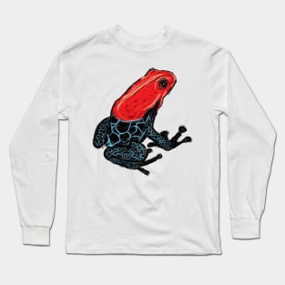 Artwork of a Poison Dart Frog III Long Sleeve T-Shirt